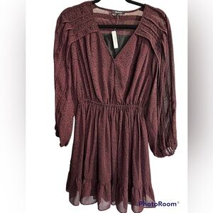 NWT Madewell V Neck dress